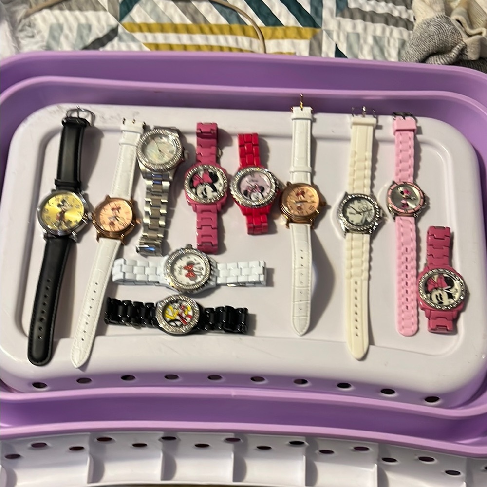 Colorful Cartoon Character Watches